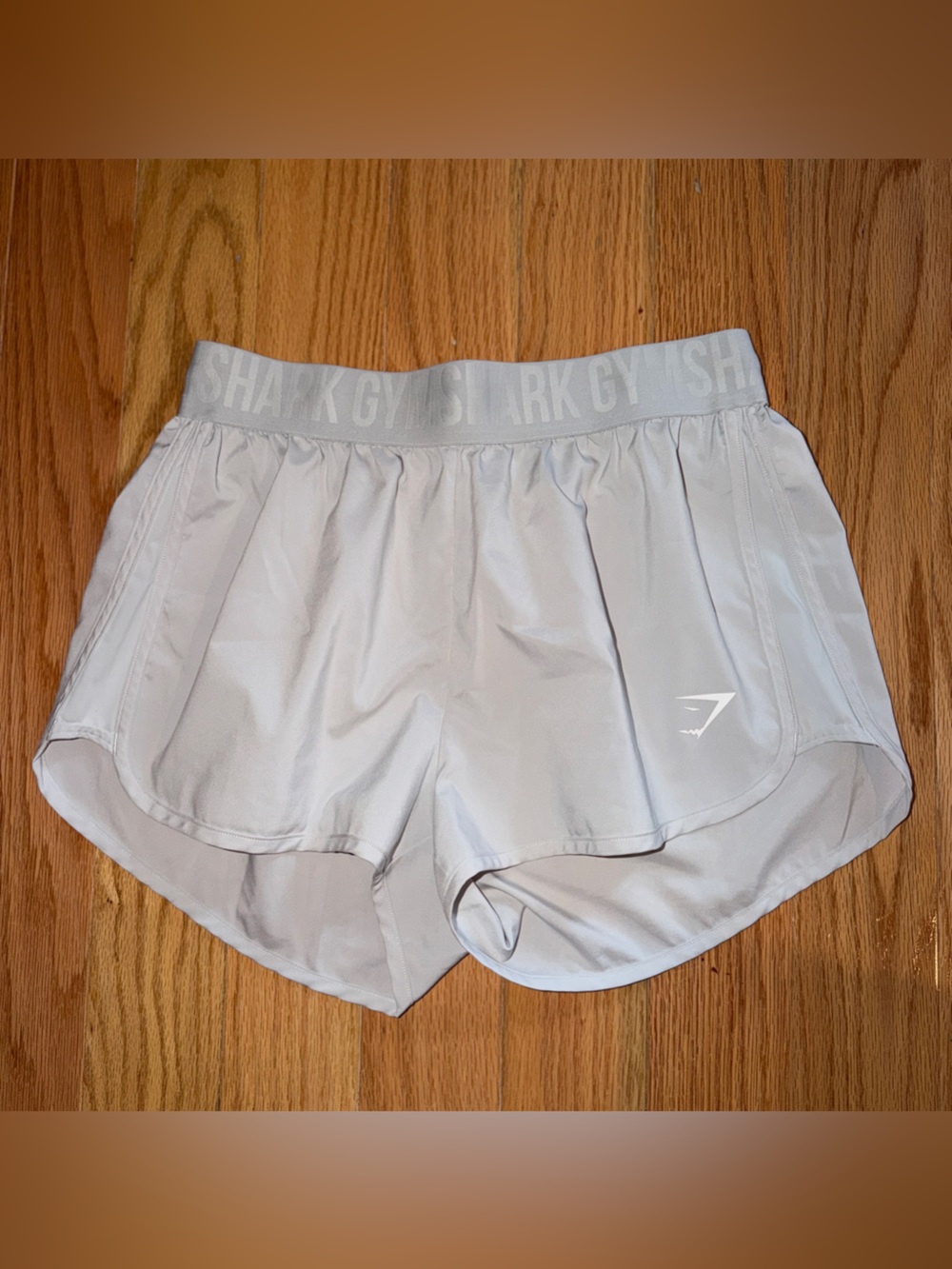 Gymshark Light Silver Performance Shorts